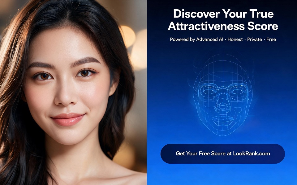 AI attractiveness rating